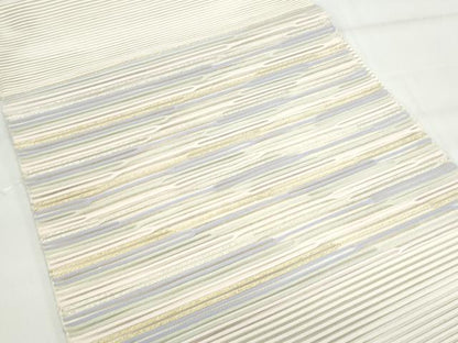 平和屋着物＊夏物 絽綴れ 八寸名古屋帯 吉祥文 金銀糸 正絹 逸品 CAAX4813th