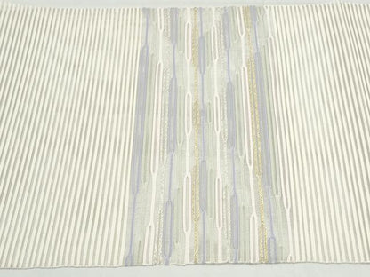 平和屋着物＊夏物 絽綴れ 八寸名古屋帯 吉祥文 金銀糸 正絹 逸品 CAAX4813th