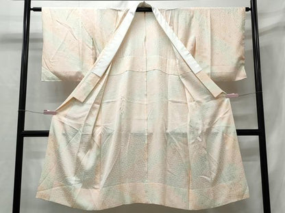 平和屋着物■長襦袢　無双仕立て　折り鶴　暈し染め　正絹　逸品　CAAX4976th