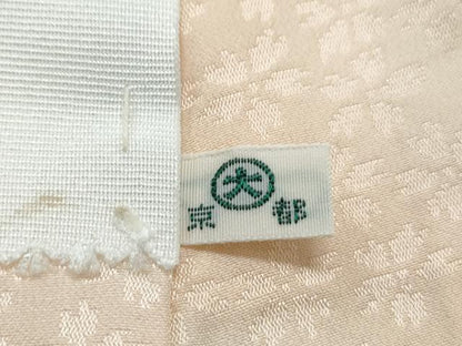 平和屋着物■長襦袢　無双仕立て　折り鶴　暈し染め　正絹　逸品　CAAX4976th