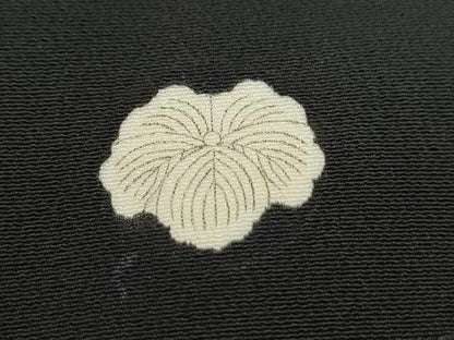 平和屋着物■豪華黒留袖　刺繍　遠山風景文　暈し染め　金彩　正絹　逸品　CAAX5049th