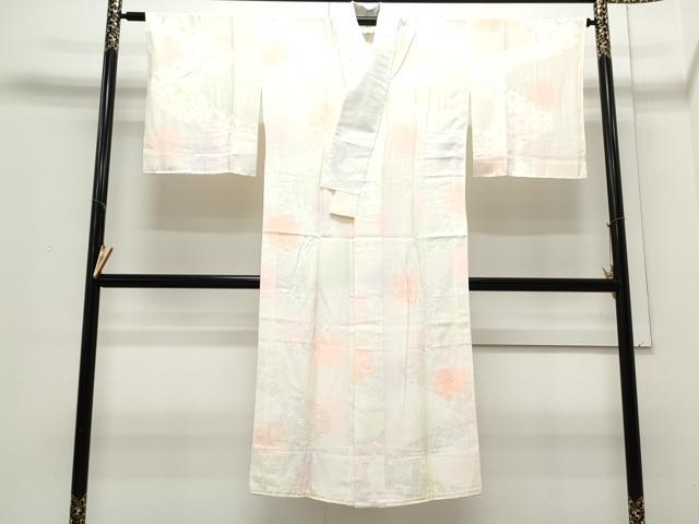 平和屋着物■長襦袢　無双仕立て　楓地紋　暈し染め　正絹　逸品　CAAX5180th