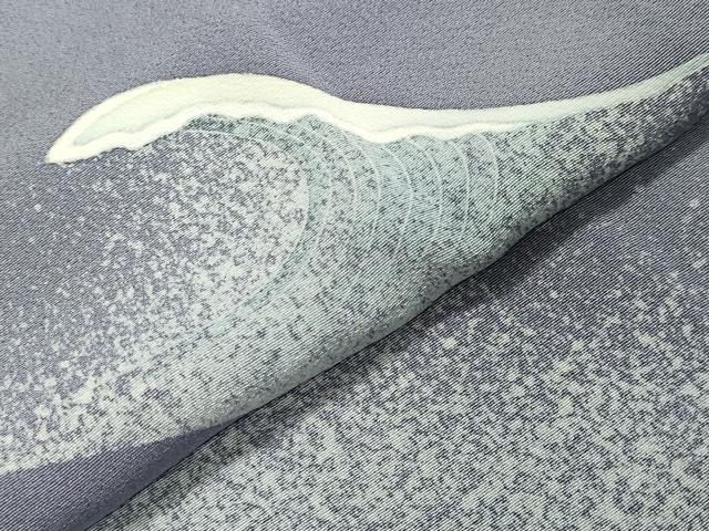 平和屋着物●訪問着　作家物　立波文　正絹　逸品　CAAX5652gh