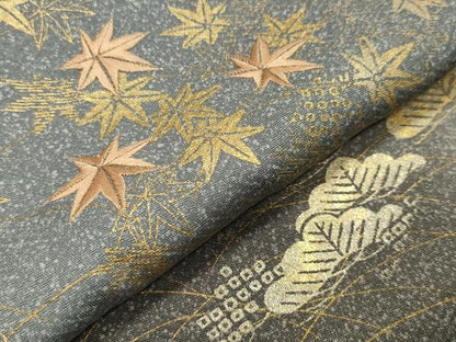 平和屋着物●訪問着 刺繍 竜田川松文 暈し染め 金彩 正絹 逸品 CAAX5661gh