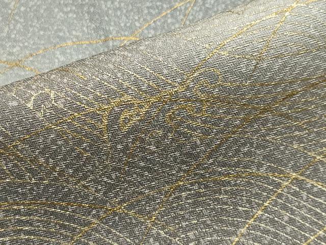 平和屋着物●訪問着 刺繍 竜田川松文 暈し染め 金彩 正絹 逸品 CAAX5661gh
