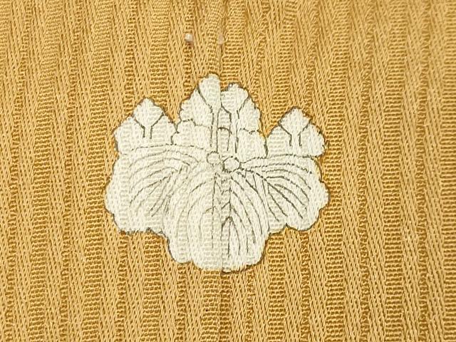 平和屋着物●上質な小紋 名物裂 草花文 正絹 逸品 CAAX5692gh