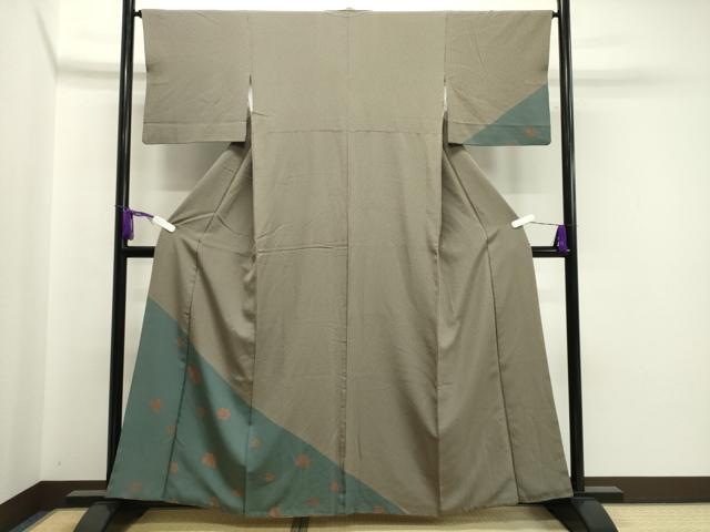 平和屋着物●訪問着 舞花文 正絹 逸品 CAAX5696gh