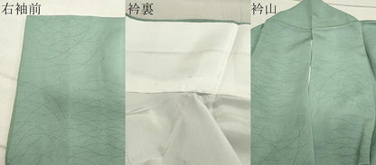 平和屋着物●上質な小紋 草木文 正絹 逸品 CAAX5703gh