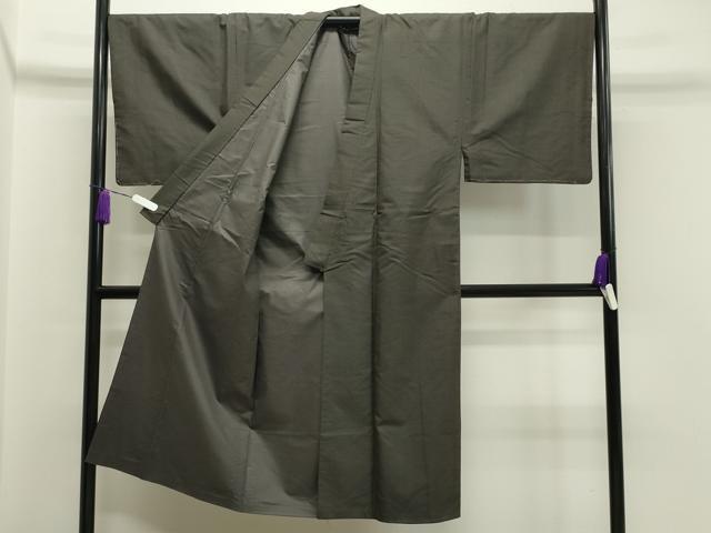 平和屋着物●男性　紬　アンサンブル　120亀甲　正絹　逸品　未使用　CAAX5706gh