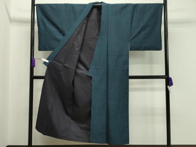 平和屋着物●男性 紬 アンサンブル 100亀甲 正絹 逸品 CAAX5733gh