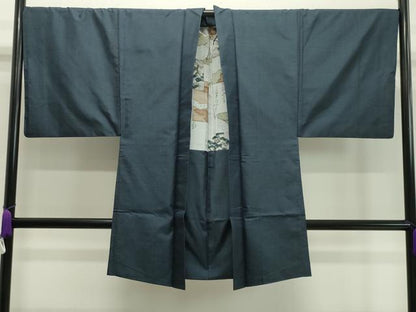 平和屋着物●男性 本場大島紬 アンサンブル 100亀甲 正絹 逸品 CAAX5734gh