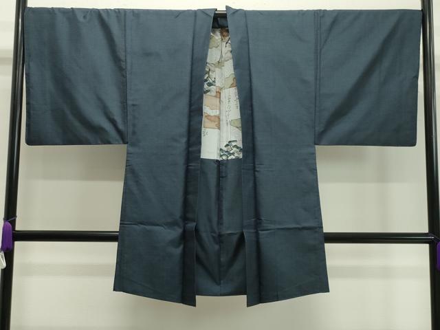 平和屋着物●男性 本場大島紬 アンサンブル 100亀甲 正絹 逸品 CAAX5734gh