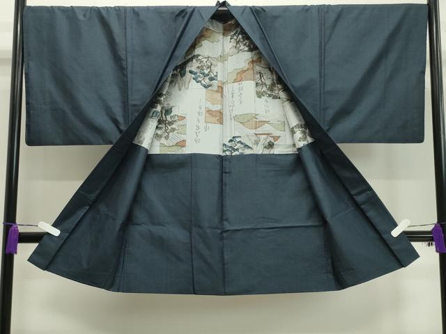 平和屋着物●男性 本場大島紬 アンサンブル 100亀甲 正絹 逸品 CAAX5734gh