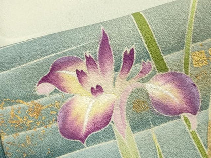 平和屋着物●豪華色留袖 作家物 鴛鴦笹花文 暈し染め 金彩 正絹 逸品 CAAX5745gh