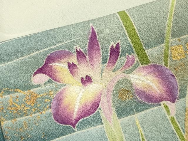 平和屋着物●豪華色留袖 作家物 鴛鴦笹花文 暈し染め 金彩 正絹 逸品 CAAX5745gh