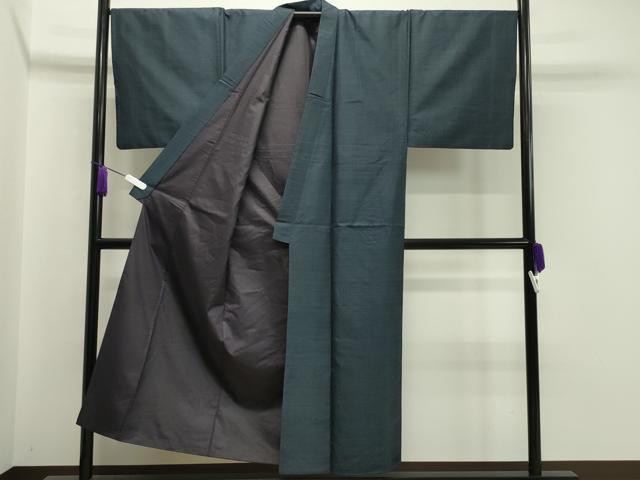 平和屋着物●男性 本場大島紬 アンサンブル 80亀甲 正絹 逸品 CAAX5747gh