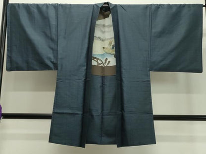 平和屋着物●男性 本場大島紬 アンサンブル 80亀甲 正絹 逸品 CAAX5747gh