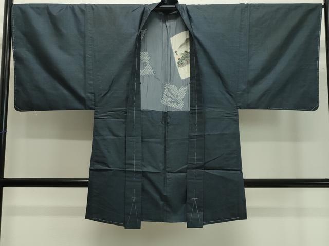 平和屋着物●男性 本場大島紬 アンサンブル 100亀甲 証紙付き 正絹 逸品 CAAX5750gh