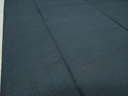 平和屋着物●男性 お召 アンサンブル 100亀甲 正絹 逸品 CAAX5751gh