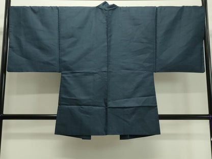 平和屋着物●男性 お召 アンサンブル 100亀甲 正絹 逸品 CAAX5751gh