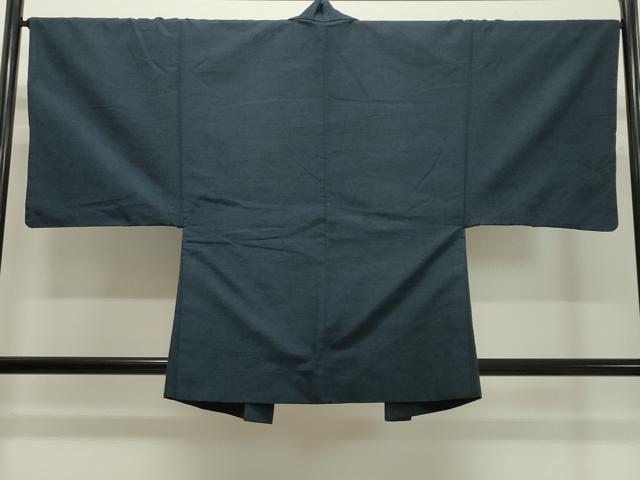 平和屋着物●男性 紬 アンサンブル 霞文 褐返色 正絹 逸品 CAAX5813gh