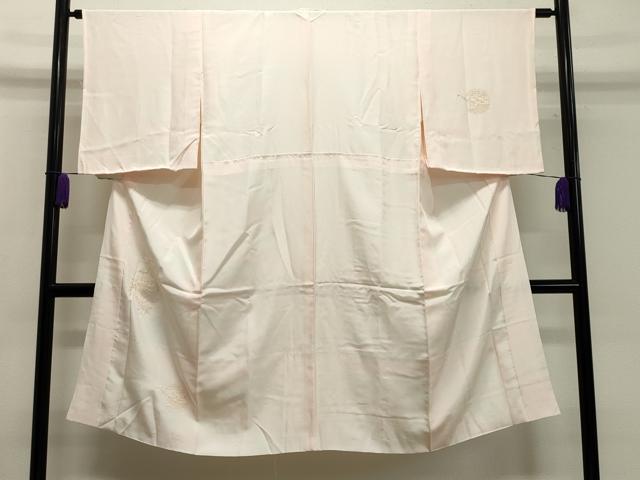 平和屋着物●中国三大刺繍 スワトウ刺繍 総刺繍 長襦袢 袷 雪輪文箱花文 暈し染め 正絹 逸品 未使用 CAAX5820gh