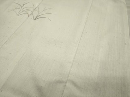 平和屋着物●訪問着 紬地 人物風景文 正絹 逸品 CAAX5832gh