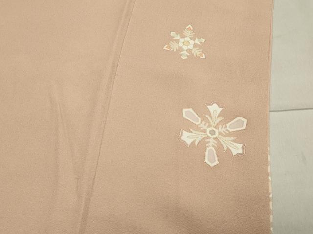 平和屋着物●訪問着　駒刺繍　舞花文　金彩　正絹　逸品　CAAX5833gh