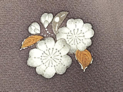 平和屋着物●ファッションデザイナー 花井幸子　色留袖　駒刺繍　辻が花　暈し染め　金彩　正絹　逸品　CAAX5838gh