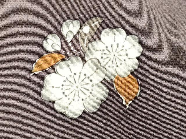 平和屋着物●ファッションデザイナー 花井幸子　色留袖　駒刺繍　辻が花　暈し染め　金彩　正絹　逸品　CAAX5838gh
