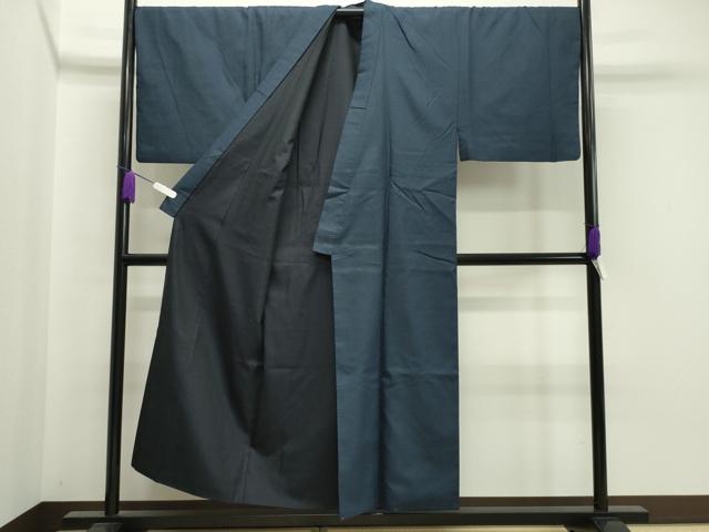 平和屋着物●男性 紬 アンサンブル 100亀甲 正絹 逸品 CAAX5856gh