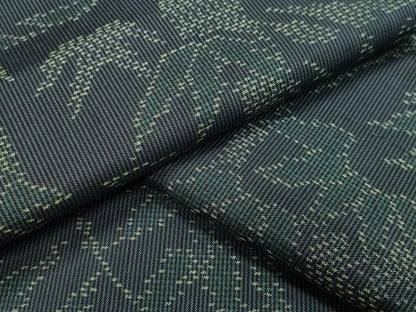 平和屋着物●本場大島紬 笹竹文 正絹 逸品 CAAX5863gh