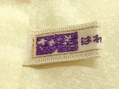 平和屋着物●長襦袢　袷　作家物　舞桜文　暈し染め　さが美扱い　正絹　逸品　未使用　CAAX5901gh