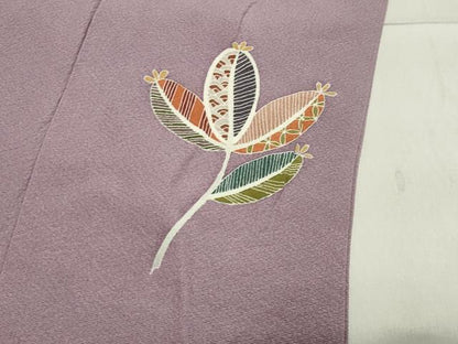 平和屋着物●訪問着　松竹梅文　金彩　正絹　逸品　CAAX5917gh