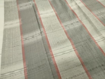 平和屋着物●上質な紬 間道 正絹 逸品 CAAX5924gh