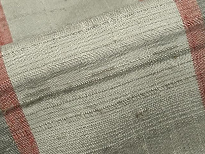 平和屋着物●上質な紬 間道 正絹 逸品 CAAX5924gh