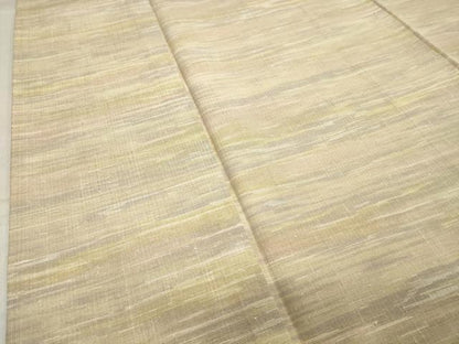 平和屋着物●上質な紬　霞文　正絹　逸品　CAAX5927gh