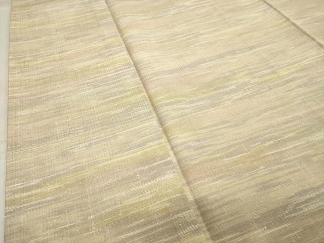 平和屋着物●上質な紬　霞文　正絹　逸品　CAAX5927gh