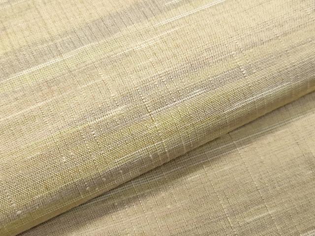 平和屋着物●上質な紬　霞文　正絹　逸品　CAAX5927gh