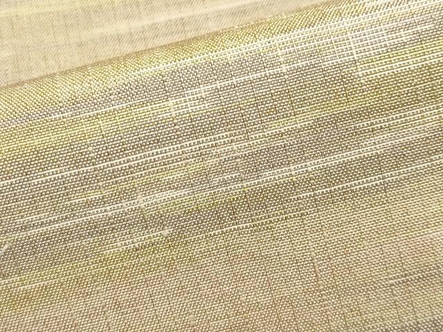 平和屋着物●上質な紬　霞文　正絹　逸品　CAAX5927gh