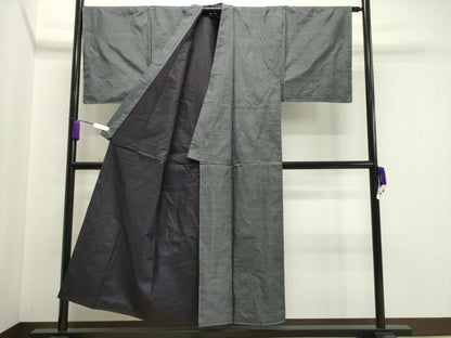 平和屋着物●男性　本場大島紬　アンサンブル　本武特製謹製　証紙付き　正絹　逸品　未使用　CAAX5978gh