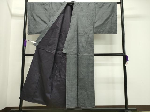 平和屋着物●男性　本場大島紬　アンサンブル　本武特製謹製　証紙付き　正絹　逸品　未使用　CAAX5978gh