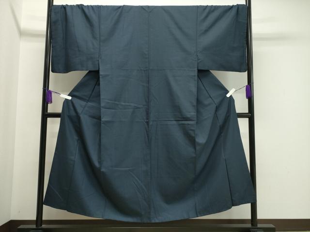 平和屋着物●男性 紬 100亀甲 総詰め 正絹 逸品 CAAX5989gh