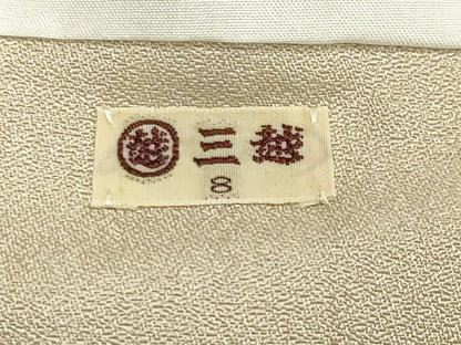 平和屋着物●豪華色留袖　駒刺繍　鳳凰花唐草文　暈し染め　金銀彩　三越扱い　正絹　逸品　未使用　CAAX5994gh