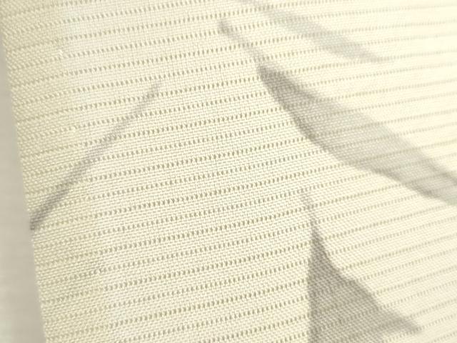 平和屋着物＊夏物 小紋 絽 手描き 枝花文 洗える着物 CAAX6256ze