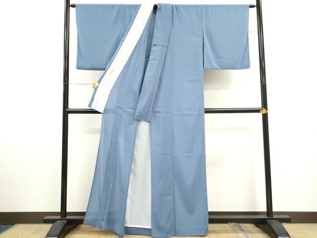 平和屋着物＊夏物 色無地 絽 枡花色 洗える着物 CAAX6257ze