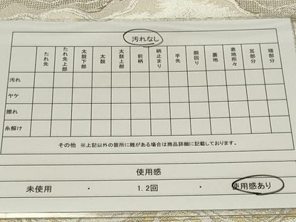 平和屋着物◎西陣 六通柄袋帯 流水文 金銀糸 正絹 逸品 CAAX6730ou