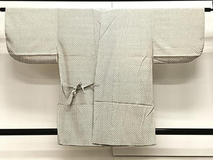平和屋着物∞道中着　小花文　正絹　逸品　CAAX7857ua