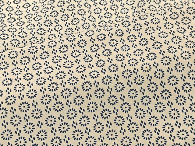 平和屋着物∞道中着　小花文　正絹　逸品　CAAX7857ua