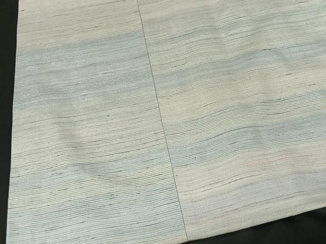 平和屋着物∞紅花紬　米沢　道行コート　霞文　正絹　逸品　CAAX7932ua